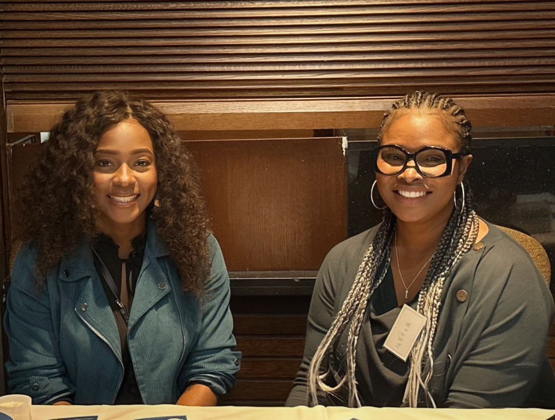 Group gathered around table